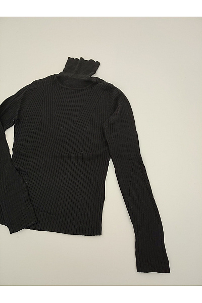 Pepe Jeans Dámský černý bavlněný žebrovaný rolák basic Vel. S | Pepe Jeans | obrázek 2