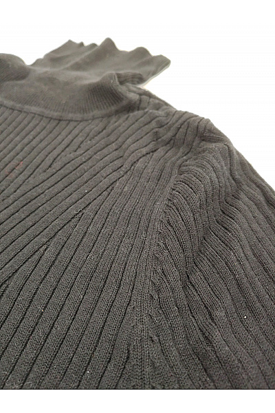 Pepe Jeans Dámský černý bavlněný žebrovaný rolák basic Vel. S | Pepe Jeans | obrázek 3