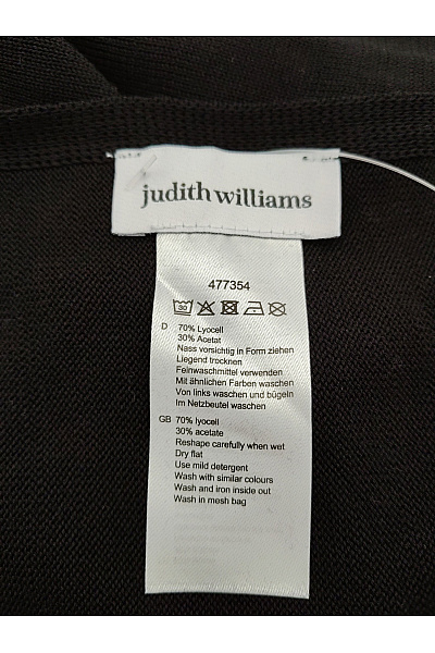 Judith Williams Černá pletená šála z lyocellu | Judith Williams | obrázek 3