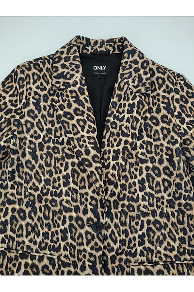 ONLY Dámské leopardí sako jednořadé Vel. L | ONLY | obrázek 5