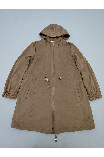 Judith Williams Dámská khaki parka s kapucí se zipem Vel. DE 42 | Judith Williams | obrázek 2