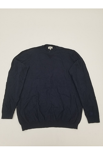 Woolrich Pánský Modrý Pletený Pulovr Basic Vel. L