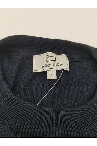 Woolrich Pánský modrý pletený pulovr basic Vel. L | Woolrich | obrázek 2