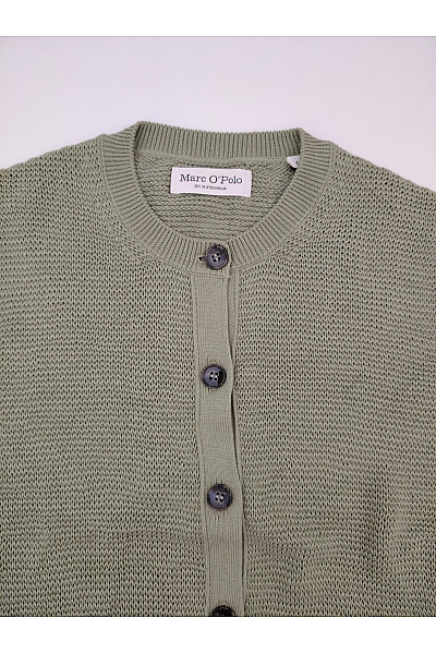 Marc O´Polo Dámský khaki bavlněný pletený kardigan na knoflíky Vel. S | Marc O´Polo | obrázek 4