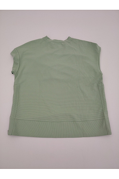Jana Ina Dámská khaki mikina s dlouhým rukávem oversized bez potisku Vel. DE 40 | Jana Ina | obrázek 8