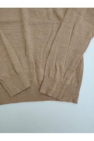 THE MERCER N.Y. Béžový vlněný merino pulovr basic Vel. EU 34 | THE MERCER N.Y. | obrázek 2