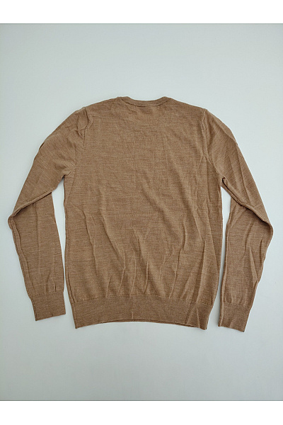 THE MERCER N.Y. Béžový vlněný merino pulovr basic Vel. EU 34 | THE MERCER N.Y. | obrázek 8