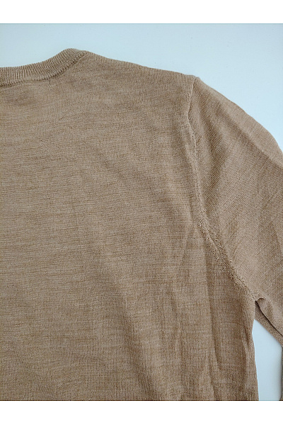 THE MERCER N.Y. Béžový vlněný merino pulovr basic Vel. EU 34 | THE MERCER N.Y. | obrázek 9
