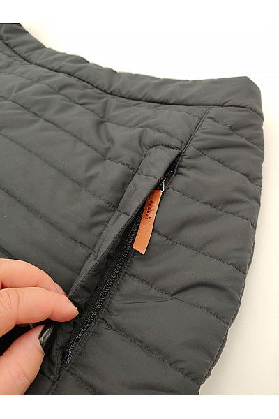 Jack Wolfskin Černá prošívaná zateplená mini sukně se zipem Vel. EU S | Jack Wolfskin | obrázek 6