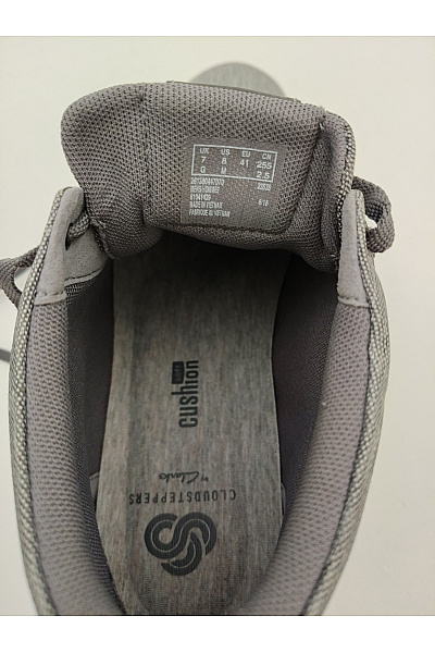 Clarks Pánské šedé kotníkové vycházkové šněrovací boty Vel. 41 | Clarks | obrázek 5