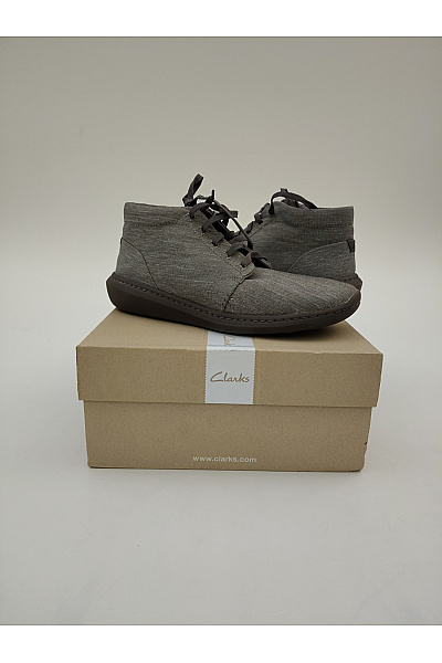 Clarks Pánské šedé kotníkové vycházkové šněrovací boty Vel. 41 | Clarks | obrázek 8