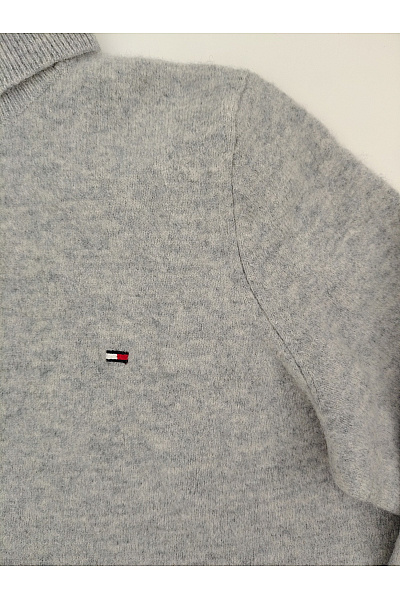 TOMMY HILFIGER Šedý dámský pletený rolák basic Velikost M | TOMMY HILFIGER | obrázek 2