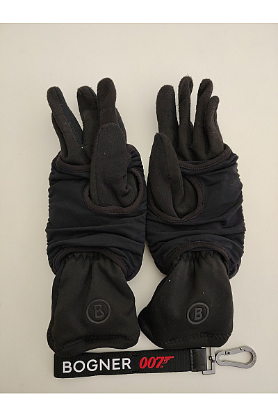 Bogner Černé outdoorové rukavice gorpcore | Bogner | obrázek 4
