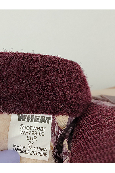 WHEAT Dětské květované sněhule s kožíškem na platformě Velikost EU 27 | WHEAT  | obrázek 9