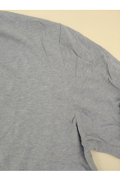 Marks & Spencer Dámský modrý bavlněný pulovr basic Velikost EU 54 | Marks & Spencer | obrázek 4