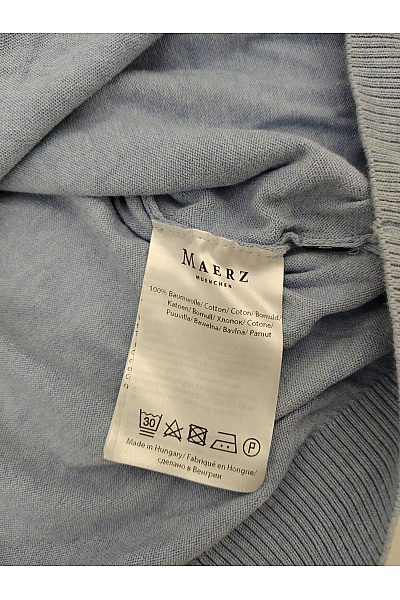 Marks & Spencer Dámský modrý bavlněný pulovr basic Velikost EU 54 | Marks & Spencer | obrázek 5