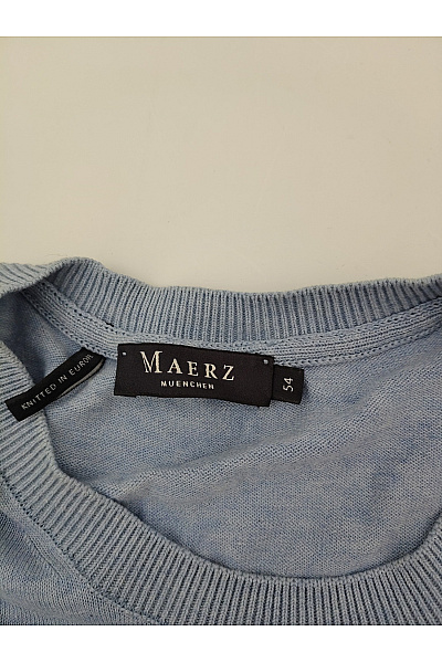 Marks & Spencer Dámský modrý bavlněný pulovr basic Velikost EU 54 | Marks & Spencer | obrázek 6