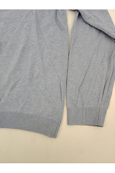 Marks & Spencer Dámský modrý bavlněný pulovr basic Velikost EU 54 | Marks & Spencer | obrázek 8