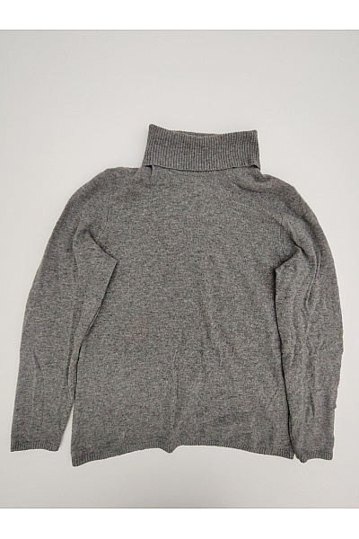 Mason´s Dámský Kašmírový Rolák šedý Basic Vel. 3XL