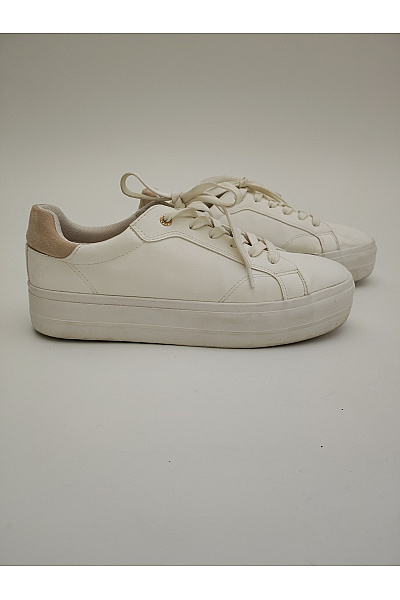 Bershka tenisky Stradivarius Casual platform trainers Bílé Velikost EU 41 | Bershka | obrázek 2