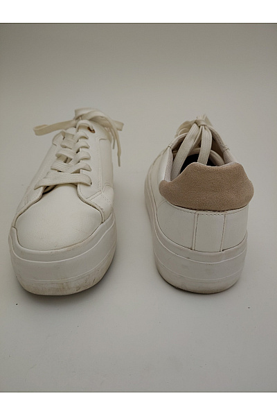 Bershka tenisky Stradivarius Casual platform trainers Bílé Velikost EU 41 | Bershka | obrázek 5