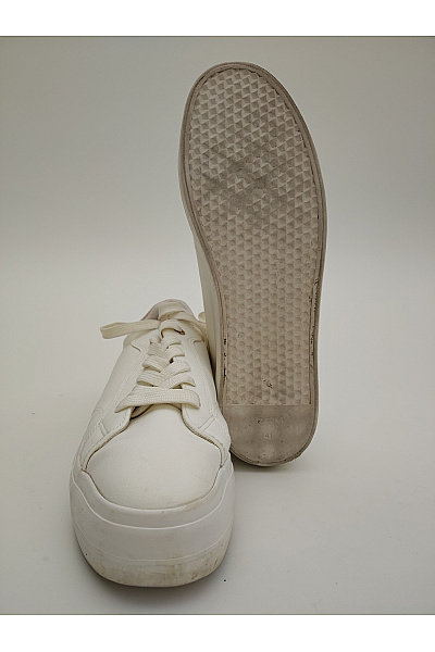 Bershka tenisky Stradivarius Casual platform trainers Bílé Velikost EU 41 | Bershka | obrázek 8