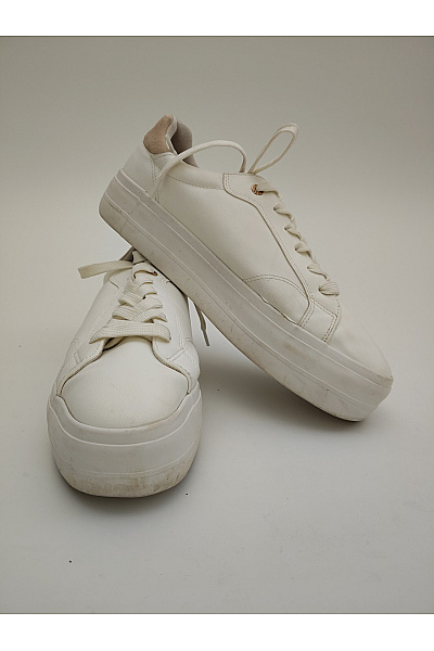 Bershka tenisky Stradivarius Casual platform trainers Bílé Velikost EU 41 | Bershka | obrázek 9