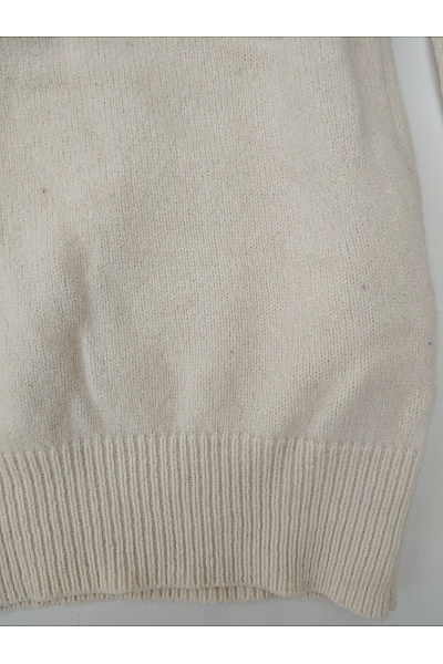 HACKETT Béžový vlněný pulovr se stojáčkem na zip Vel. XXL | HACKETT | obrázek 2