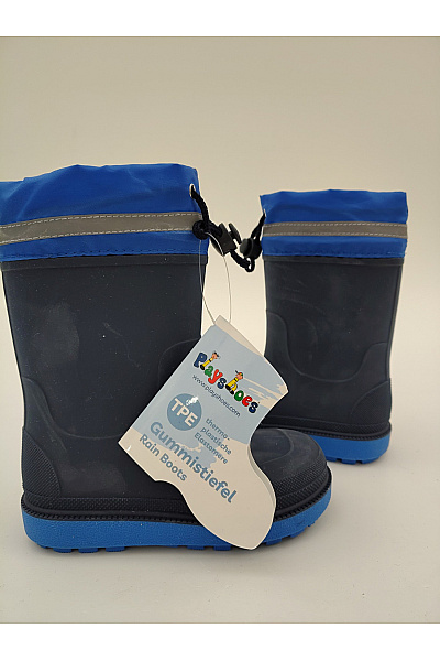 Playshoes Dětské modré gumáky do deště Velikost EU 25 | Playshoes | obrázek 6
