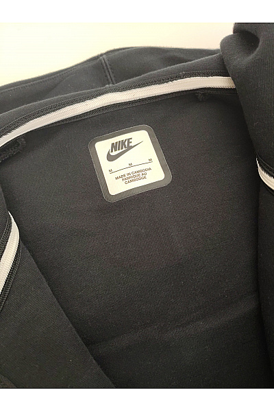 Nike Dámská bavlněná sportovní mikina na zip s kapucí Velikost M | Nike | obrázek 5