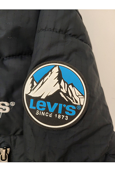 LEVIS chlapecká prošívaná zimní bunda s kapucí Velikost 12A | LEVIS | obrázek 13