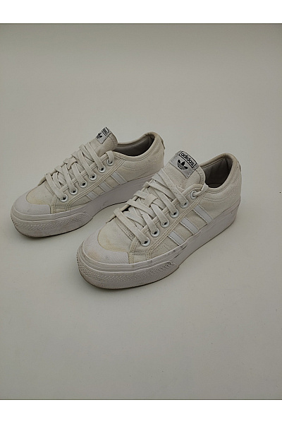 ADIDAS tenisky Nizza Platform Bílé Vel. 39 | ADIDAS | obrázek 4