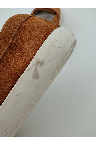 Next Dětské hnědé semišové slip-on polobotky na suchý zip Vel. UK 13 | Next | obrázek 10