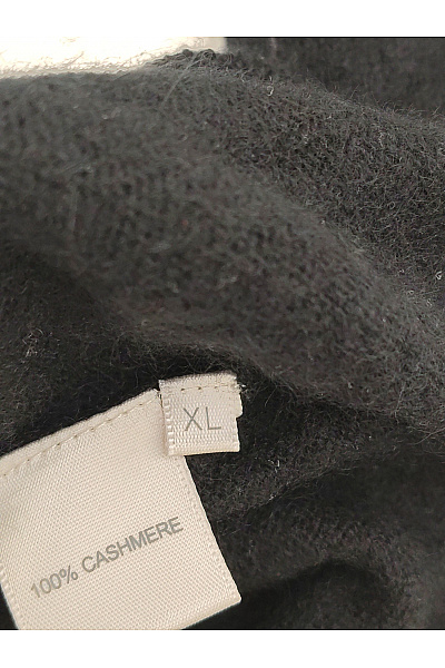 Mason´s Černý kašmírový pulovr basic Velikost XL | Mason´s | obrázek 6