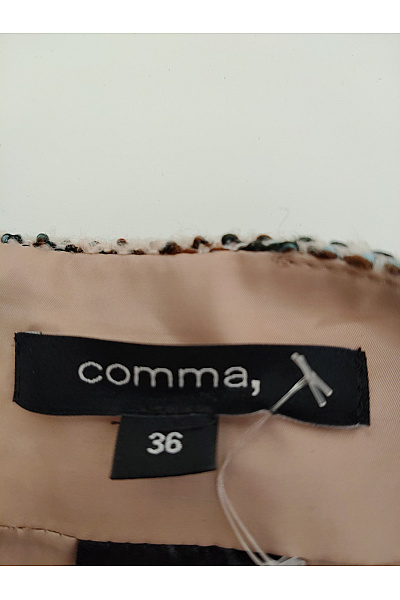 COMMA Dámská vlněná mini sukně se zipem Velikost EU 36 | COMMA | obrázek 5