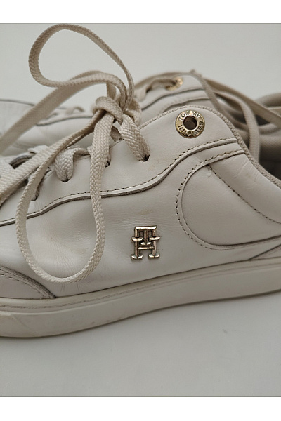 TOMMY HILFIGER tenisky TH Monogram Elevated Sneaker Bílé Vel. 39 | TOMMY HILFIGER | obrázek 4