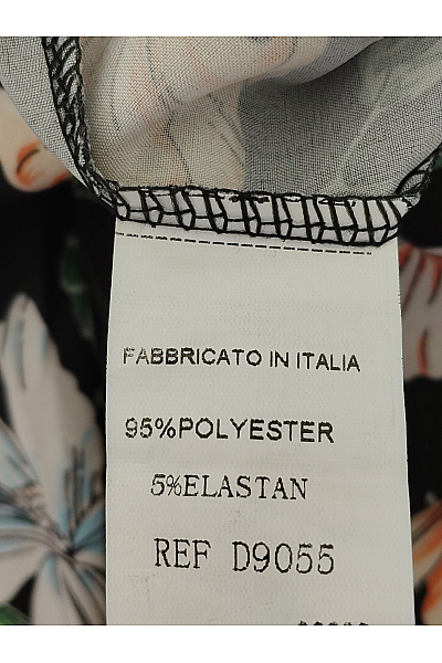 ITALY Dámský letní overal s květinovým vzorem široké nohavice Vel. L | ITALY | obrázek 6