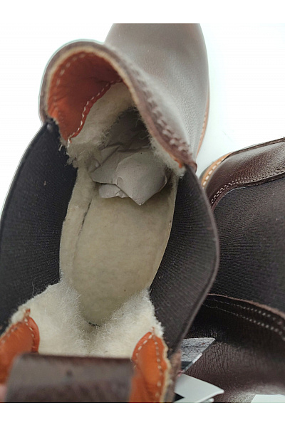 Vibram Pánské kožené kotníkové chelsea boty hnědé vycházkové Vel. EU 40 | Vibram | obrázek 7