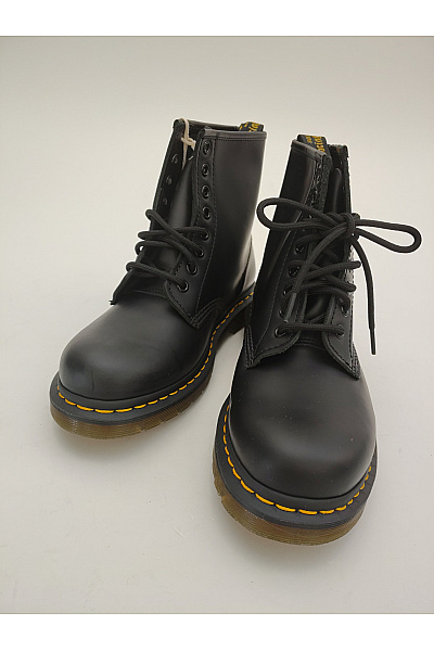 Dr.Martens Černé kotníkové šněrovací boty s kulatou špičkou Velikost EU 40 | Dr.Martens | obrázek 3