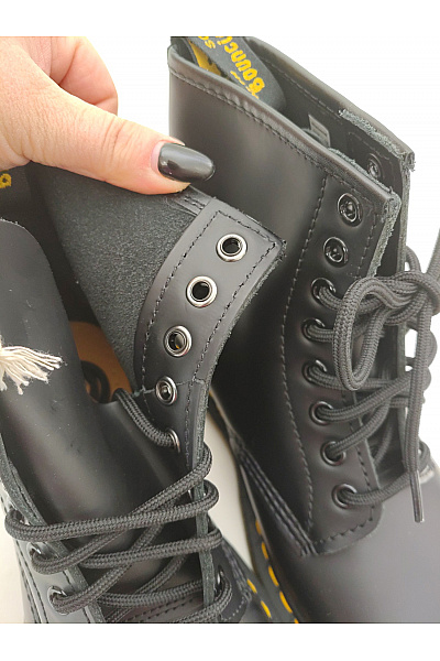 Dr.Martens Černé kotníkové šněrovací boty s kulatou špičkou Velikost EU 40 | Dr.Martens | obrázek 7