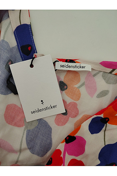 Seidensticker Barevná halenka s květinovým potiskem a balonovými rukávy Vel. EU 40 | Seidensticker | obrázek 6