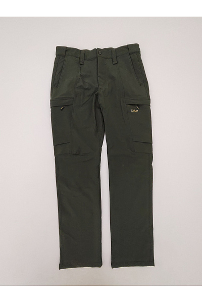 CMP Pánské khaki cargo kalhoty outdoorové turistické s kapsami na stehnech Vel. EU 52 | CMP | obrázek 2