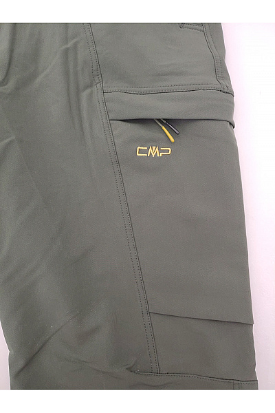 CMP Pánské khaki cargo kalhoty outdoorové turistické s kapsami na stehnech Vel. EU 52 | CMP | obrázek 3