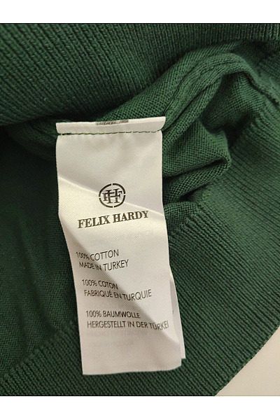 FELIX HARDY Dámský bavlněný rolák zelený basic Velikost S | FELIX HARDY | obrázek 6