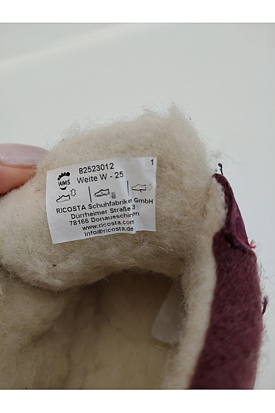 Dětské kotníkové zimní zateplené boty na suchý zip Velikost EU 25 | Unimoda | obrázek 8