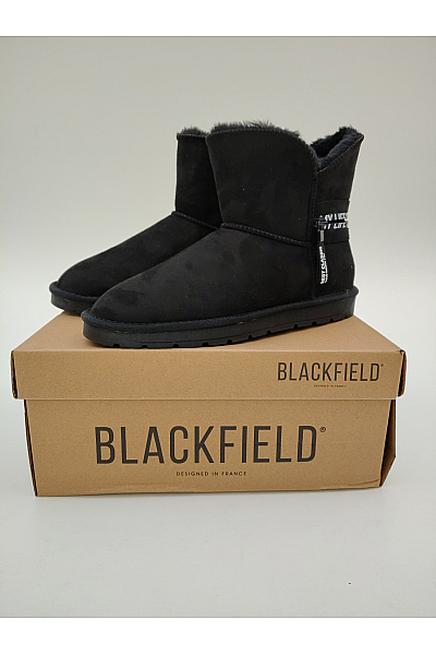 BLACKFIELD Černé kotníkové válenky s kožíškem na zip Vel. EU 39 | BLACKFIELD | obrázek 11
