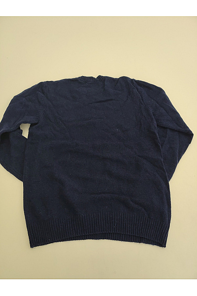 LEVIS Modrý vlněný pletený pulovr přes hlavu basic Vel. M | LEVIS | obrázek 6