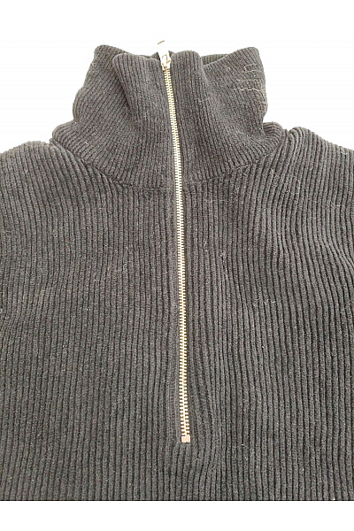 Marc O´Polo Pánský černý bavlněný pulovr se stojáčkem na zip Vel. XL | Marc O´Polo | obrázek 3
