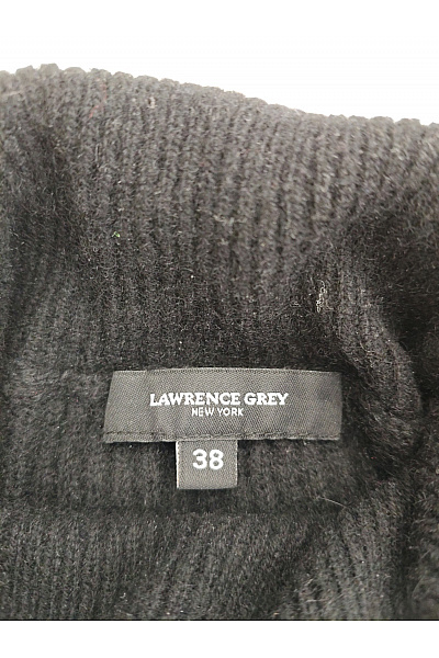LAWRENCE GREY Dámský černý kašmírový rolák pletený basic Velikost EU 38 | LAWRENCE GREY | obrázek 3