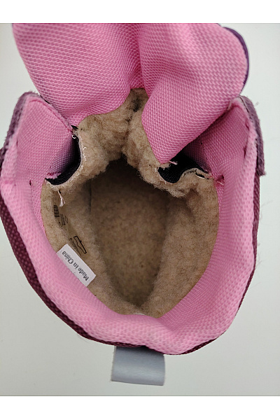 Naturino Dětské fialové kotníkové zimní boty na suchý zip Velikost EU 30 | Naturino | obrázek 7